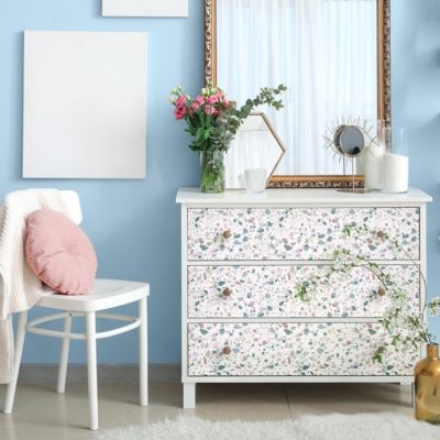 Sticker terrazzo pour meuble roma 40 x 60 cm