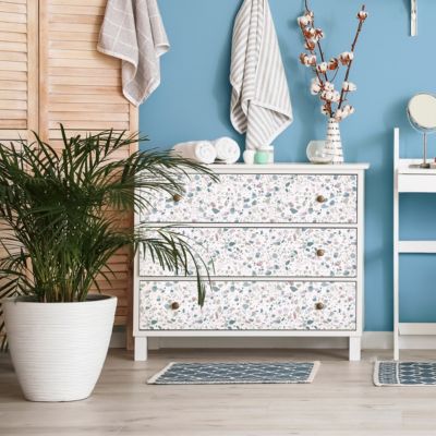Sticker terrazzo pour meuble roma 40 x 60 cm