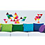 Sticker Triangles couleurs 49 x 69 cm