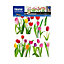 Sticker vitres Tulipes