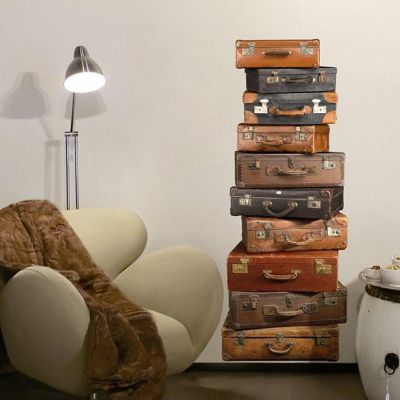 Sticker XXL Valise vintage