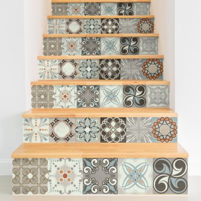 Stickers De Contremarche D'escalier - 13 Bandes Autocollantes Déco Maison