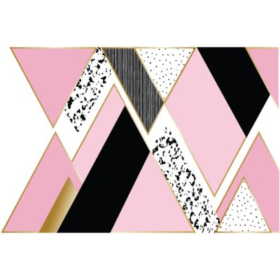 Stickers muraux - Décoration chambre salon - Autocollant Sticker mural géant montagnes scandinaves HOGGAR - 40x60cm