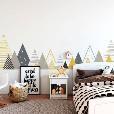 Stickers muraux enfants - Décoration chambre bébé - Autocollant Sticker mural gé