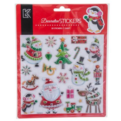 Stickers relief hot - feeric lights & christmas