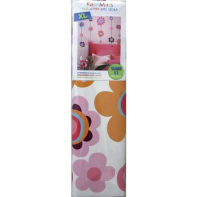 Stickers repositionnables géants guirlandes de fleurs