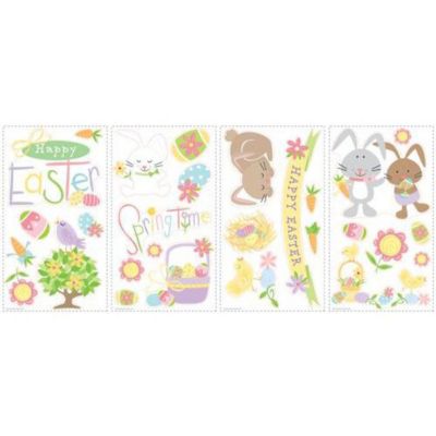 Stickers repositionnables sur le thème de Pâques