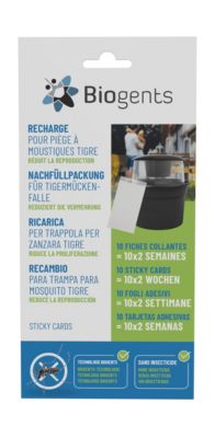 Sticky card vendu par 10 pour piège à moustiques BG-GAT