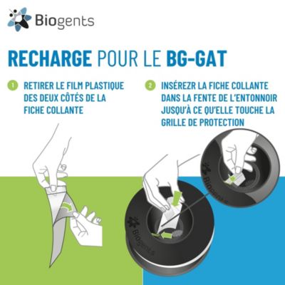 Sticky card vendu par 10 pour piège à moustiques BG-GAT
