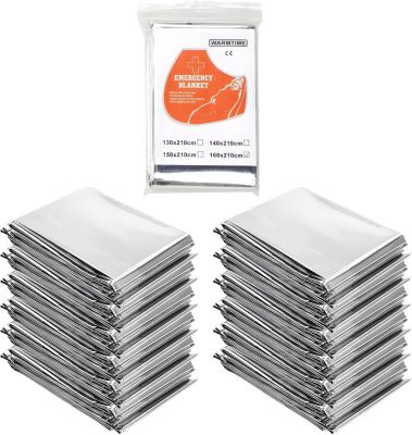 STOCK ALL Lot de 12 selles Surrey, 210 x 160 cm, très grandes, thermo-isolantes, pour ranch, camping, Surrey, premiers secours