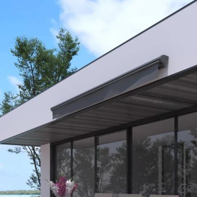 Store banne 3 x 2 m gris PISA Concept Usine