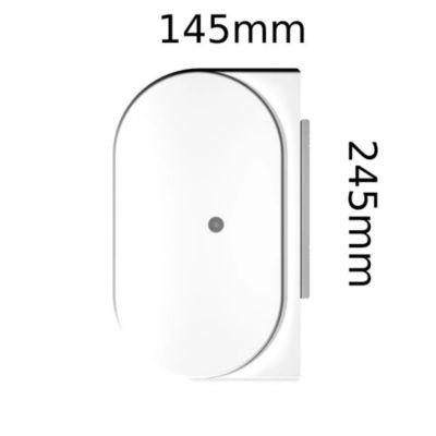 Store banne coffre intégral CELESTE 4,00x3,00 M (Motorisé Secours à Télécommande - Armature blanc - Toile écrue)