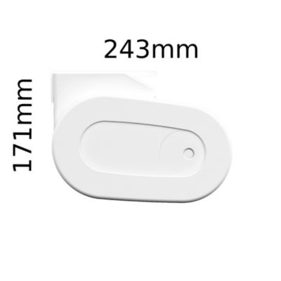 Store banne coffre intégral HEVOA 3,00x2,50 M (Motorisé Secours à Télécommande - Armature blanc - Toile écrue)