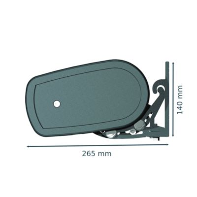 Store banne coffre MEEL 4,00x3,00m (Manuelle - Gris Graphite - Gris anthracite)