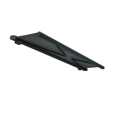 Store banne coffre MEEL 4,00x3,00m (Manuelle - Gris Graphite - Gris anthracite)