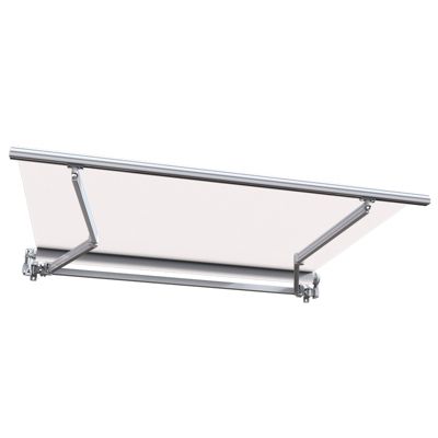 Store banne manuel 2,5 x 2 m Monobloc pour terrasse - Ecru - Sunny Inch