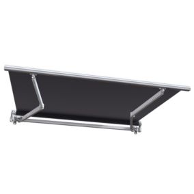Store banne manuel 3,6 x 3 m Monobloc pour terrasse - Gris anthracite - Sunny Inch