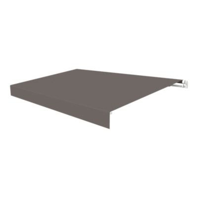 Store banne manuel coloris taupe 3 x 2 m
