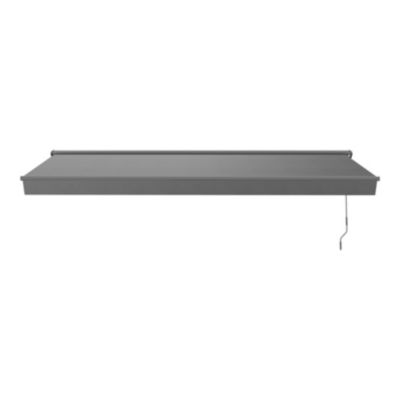 Store banne manuel gris 3x2.5 m avec semi coffre Jagua Klikstrom