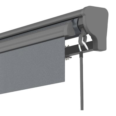 Store banne manuel gris 3x2.5 m avec semi coffre Jagua Klikstrom