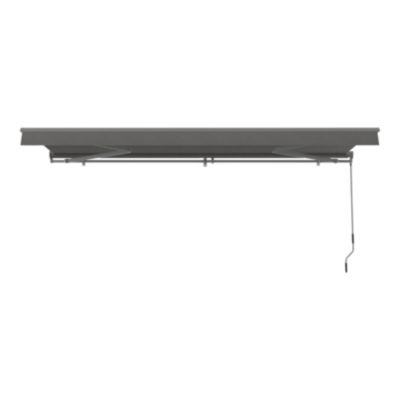 Store banne manuel gris 4x3 m avec semi coffre Jagua Klikstrom
