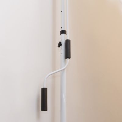 Store banne manuel rétractable 3 x 1,5 m réglable installation rapide métal alu polyester anti-UV