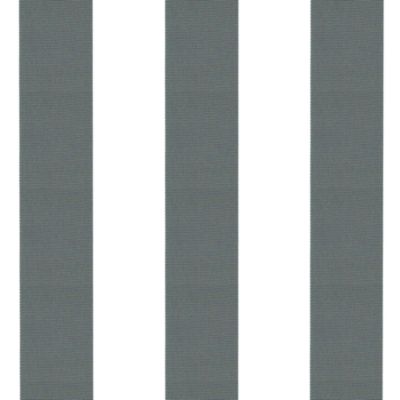 Store banne manuel rayures blanches et grises 3 x 2 m