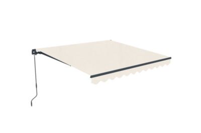 Store banne monobloc Beige VECCHIO 3m x 2,5m - Toile premium 320g/m2