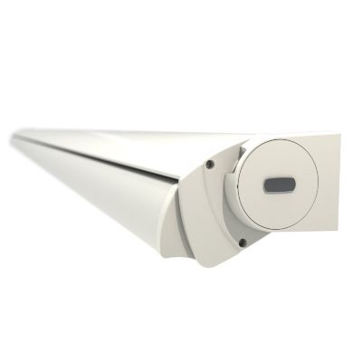 Store banne motorisé avec coffre intégral - armature blanche 8922 - moteur à gauche - 6 x 3,5m TechSun