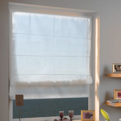 Store Bateau Colours Ana Blanc 45 X 180 Cm Castorama