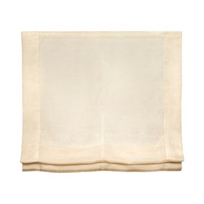 Store bateau lin beige 180 x 175 cm