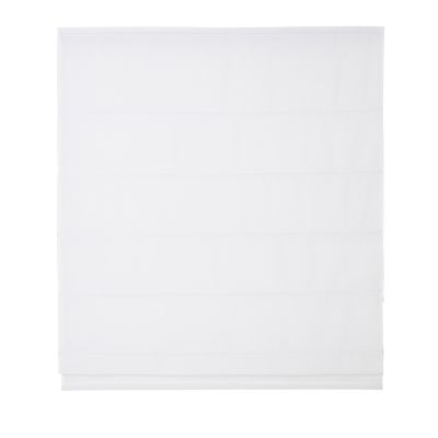 Store bateau polyester blanc L.160 x l.60 cm
