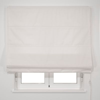 Store Bateau Tamisant Blanc cassé 150 X 175cm ,