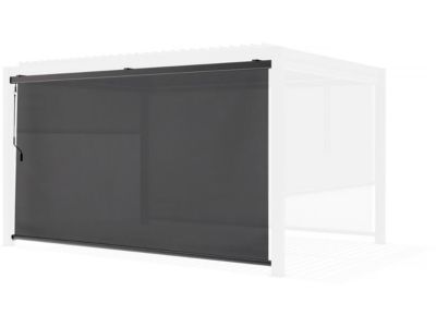 Store de Pergola  277 x 204 cm  Gris anthracite
