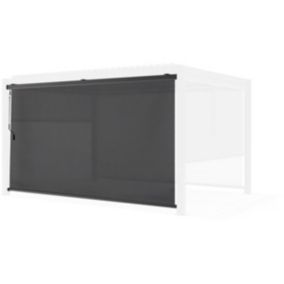 Store de Pergola  370 x 204 cm  Gris anthracite