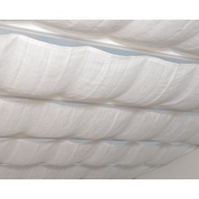 Store de toit pour pergola 300 x 546 cm blanc