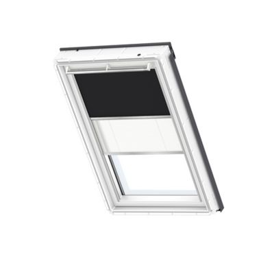 Store duo fenêtre de toit Velux DFD M04 noir