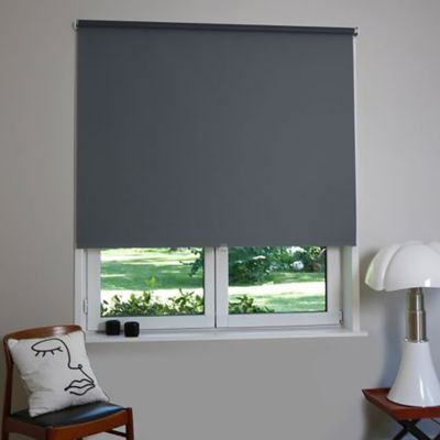 Store enrouleur automatique Madeco l.90cm x H.190cm gris