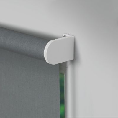 Store enrouleur automatique Madeco l.90cm x H.190cm gris