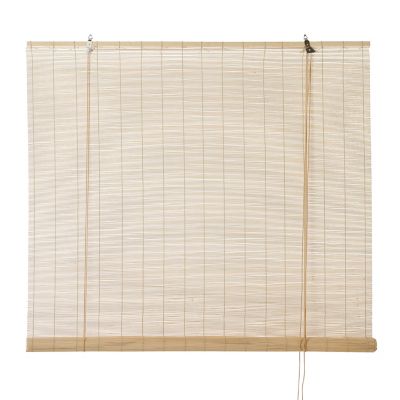 Store enrouleur bambou aspect naturel 120 x 180 cm