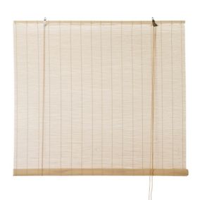 Store enrouleur bambou aspect naturel 120 x 180 cm