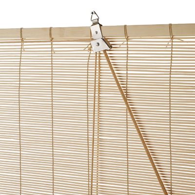 Store enrouleur bambou aspect naturel 120 x 180 cm