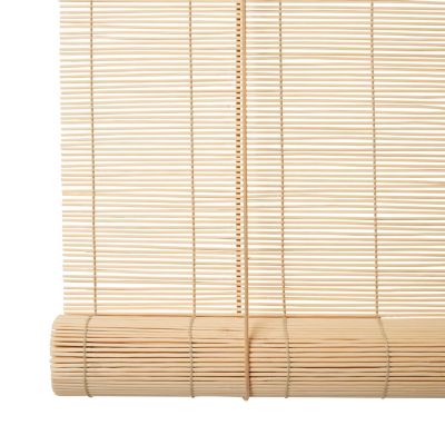 Store enrouleur bambou aspect naturel 180 x 180 cm