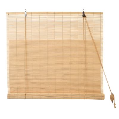 Store enrouleur bambou aspect naturel 90 x 180 cm