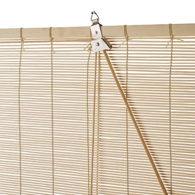 Store enrouleur bambou beige 120 x 180 cm