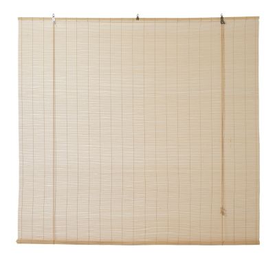 Store enrouleur bambou beige 160 x 180 cm