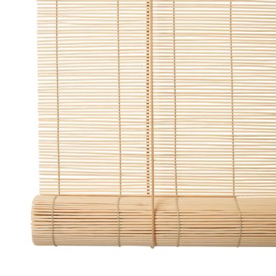 Store enrouleur bambou beige 180 x 180 cm