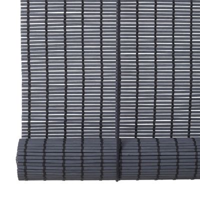Store enrouleur bambou Colours Java gris 160 x 180 cm
