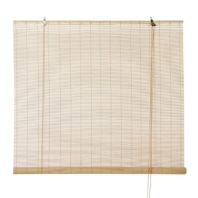 Store enrouleur bambou naturel 120 x 180 cm Castorama