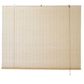 Store enrouleur bambou naturel 180 x 180 cm